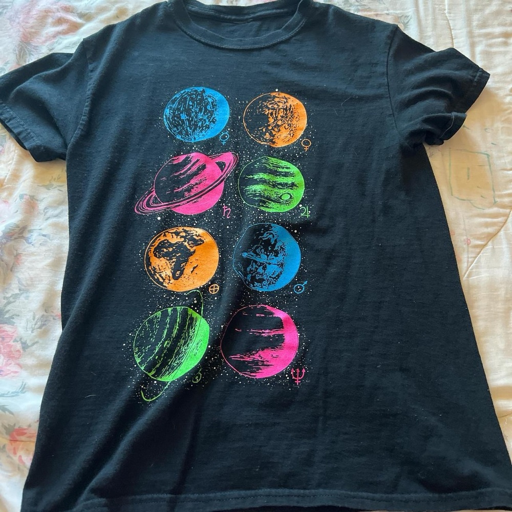 Black Planet Graphic T-Shirt